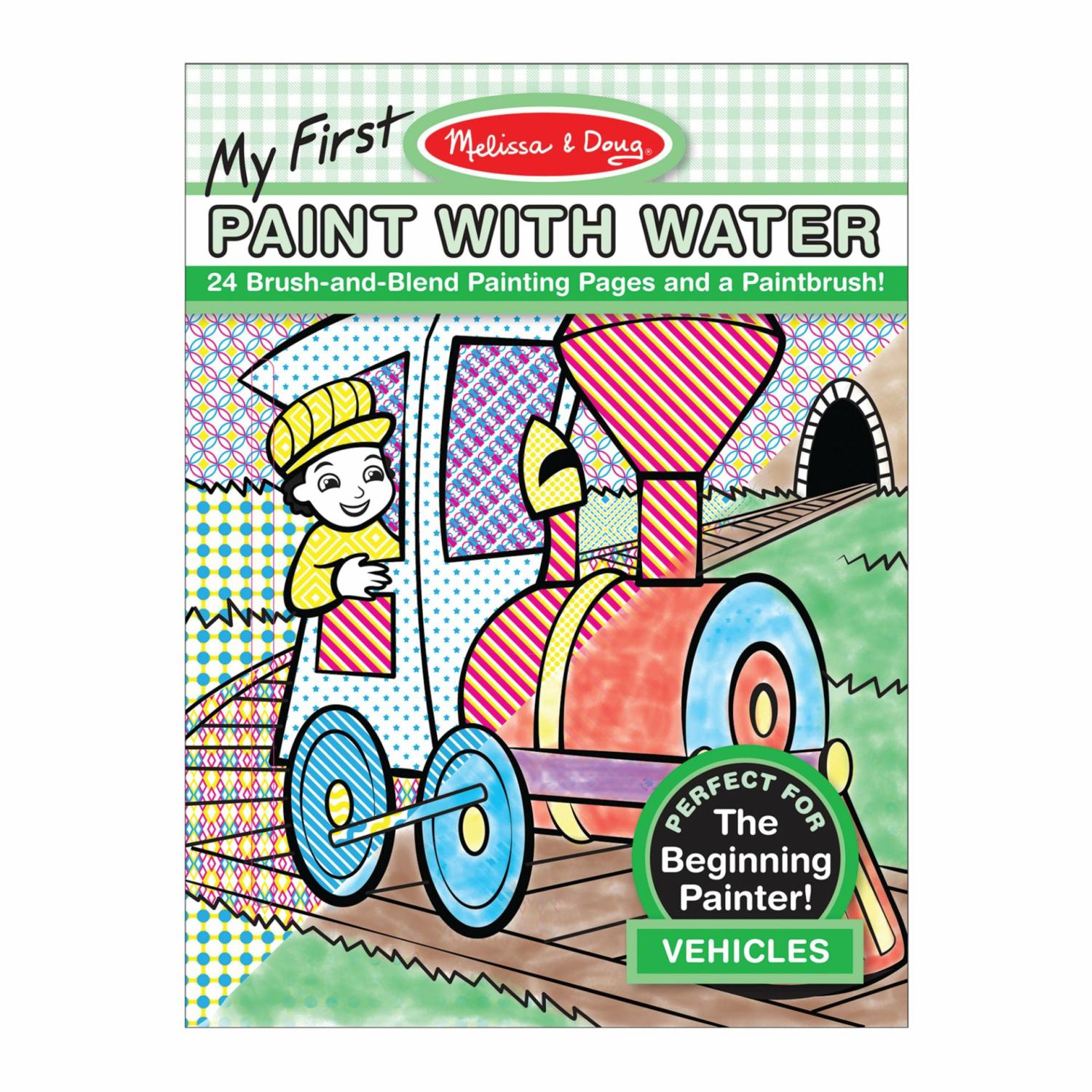 Activity Books | My First Paint With Water – Vehicles Activity Books Activity Books