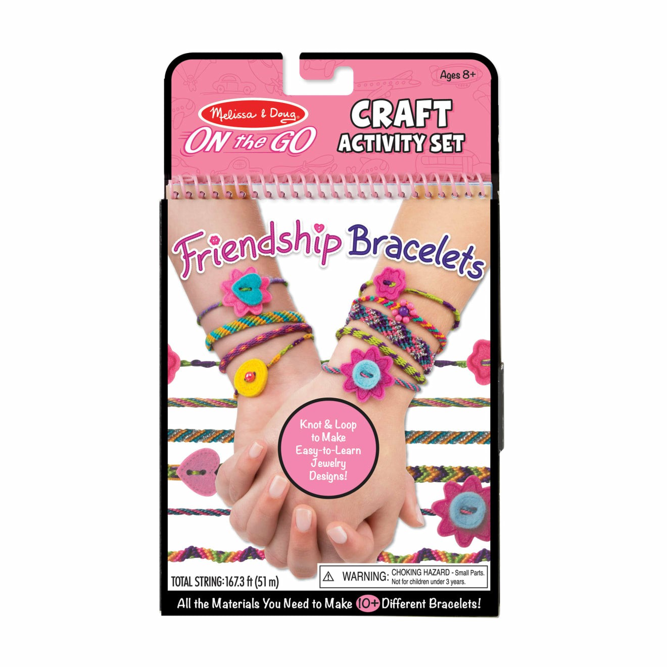 Activity Books | On The Go Crafts – Friendship Bracelets Activity Books Activity Books