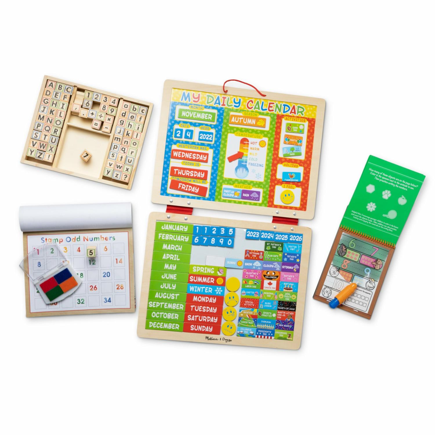 Alphabet & Counting | Back To School Starter Gift Bundle Alphabet & Counting Alphabet & Counting