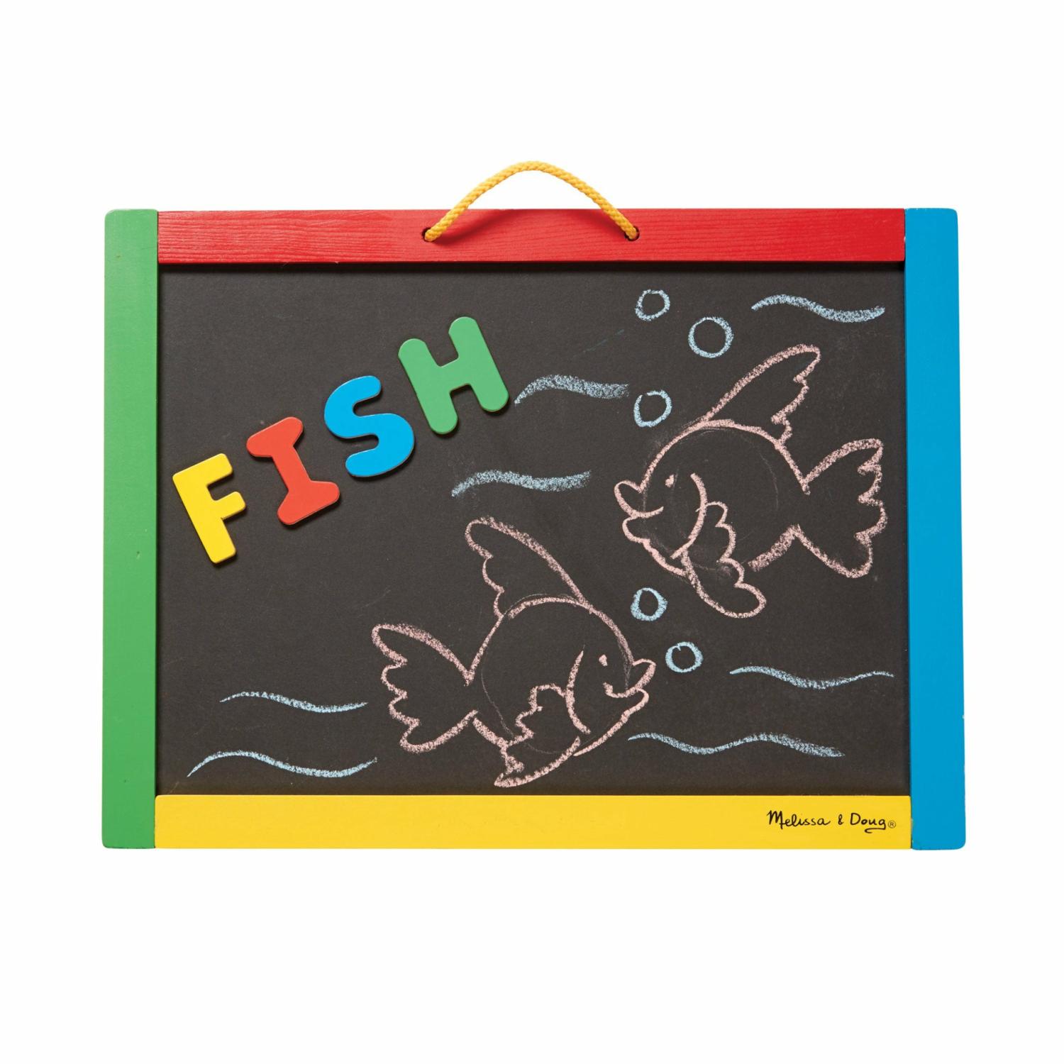 Alphabet & Counting | Magnetic Chalkboard & Dry-Erase Board (Uppercase) Alphabet & Counting Alphabet & Counting