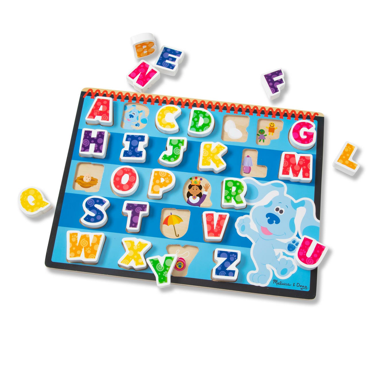 Alphabet & Counting Puzzles | Blue’s Clues & You! Wooden Chunky  Puzzle – Alphabet Alphabet & Counting Puzzles Alphabet & Counting Puzzles