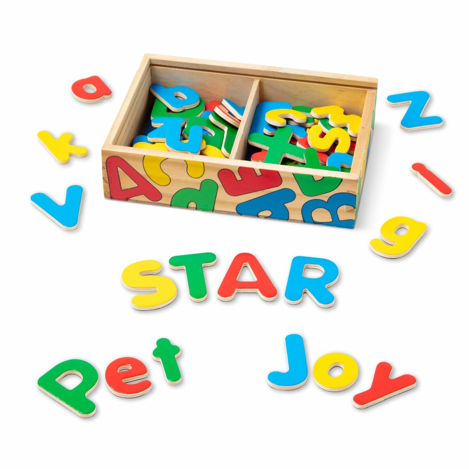 Alphabet & Counting | Wooden Letter Alphabet Magnets Alphabet & Counting Alphabet & Counting