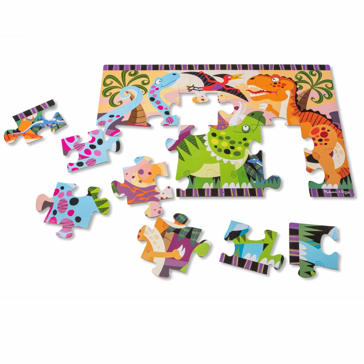 Animals & Nature Puzzles | Dinosaur Dawn Floor Puzzle – 24 Pieces Animals & Nature Puzzles Animals & Nature Puzzles