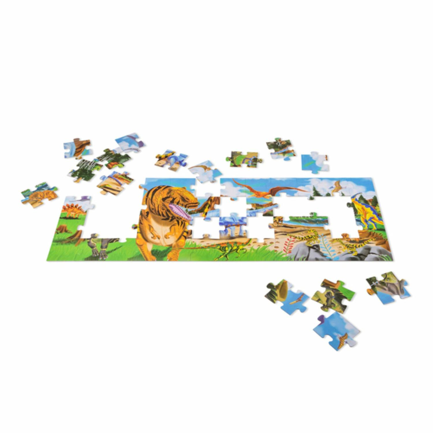 Animals & Nature Puzzles | Land Of Dinosaurs Floor Puzzle – 48 Pieces Animals & Nature Puzzles Animals & Nature Puzzles