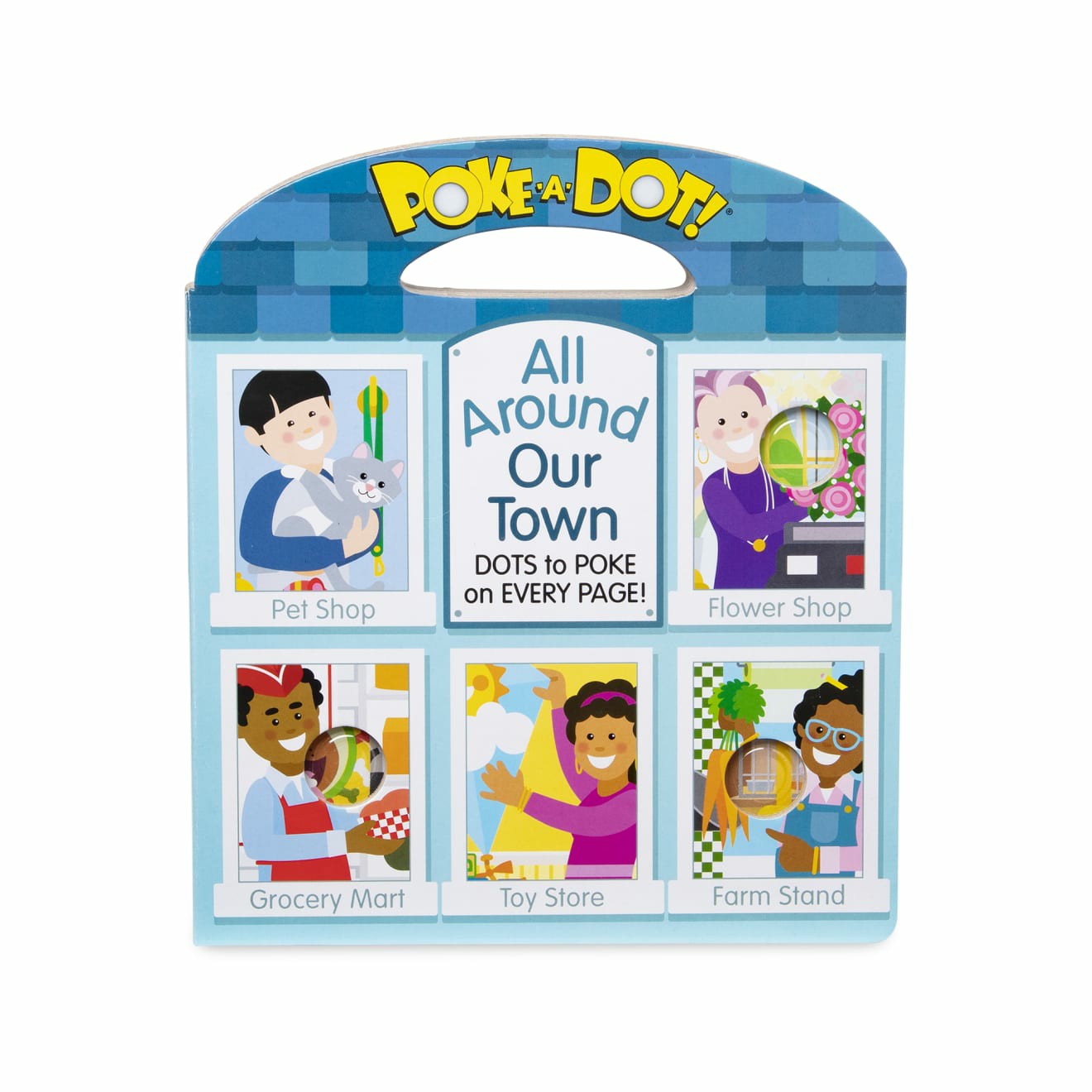 Books | Poke-A-Dot: All Around Our Town Books Books