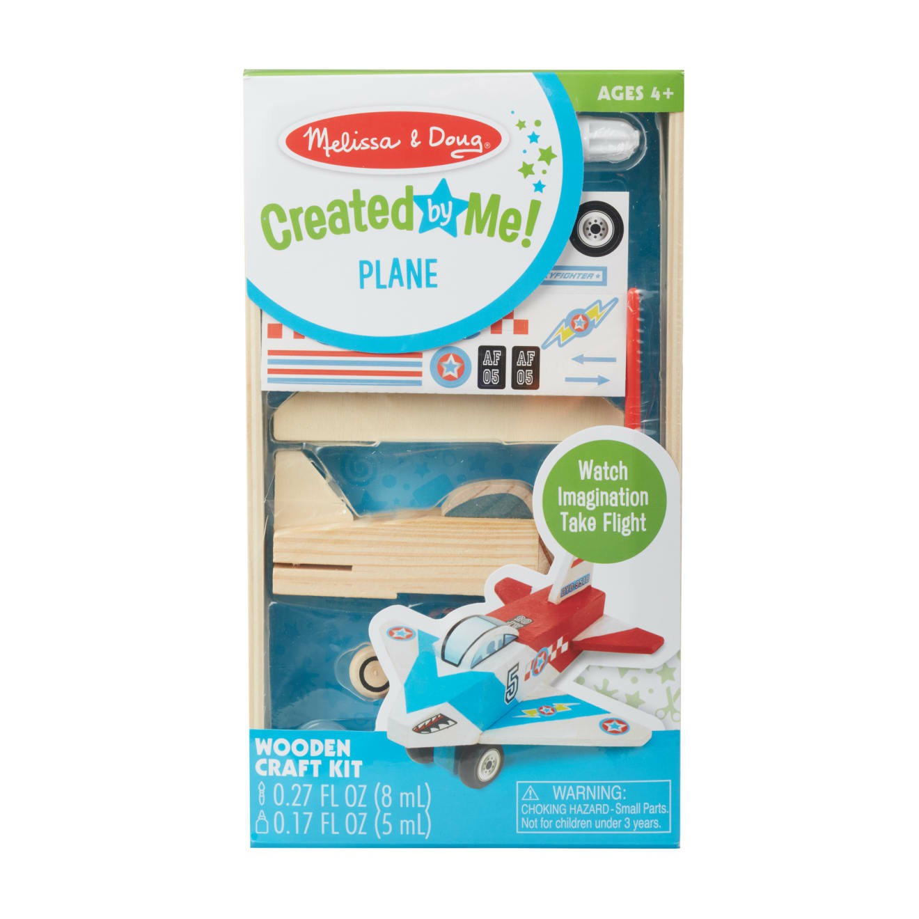 Craft & Stamp Kits | Decorate-Your-Own Wooden Plane Arts & Crafts Craft & Stamp Kits