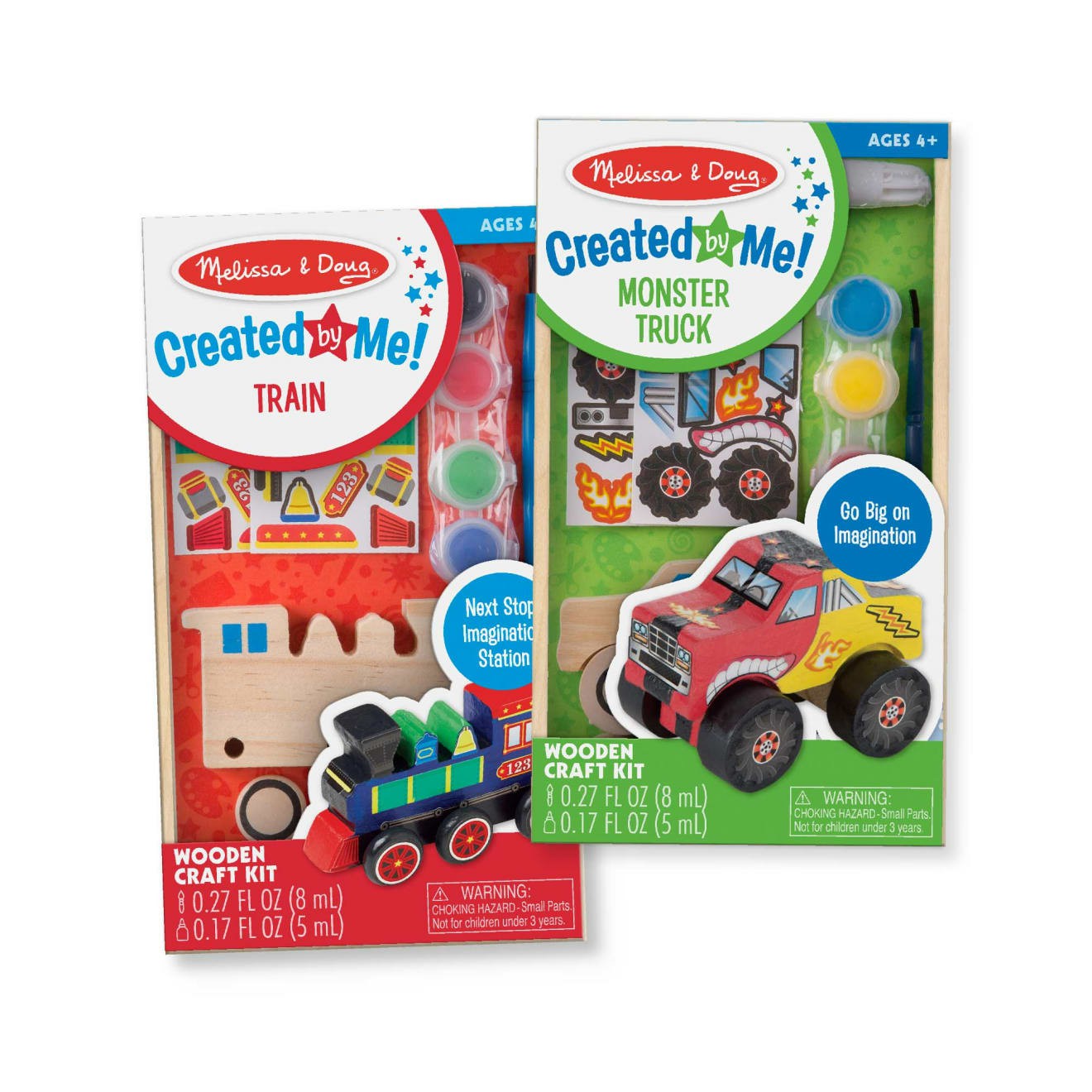 Craft & Stamp Kits | Dyo Bundle – Monster Truck & Train Arts & Crafts Craft & Stamp Kits