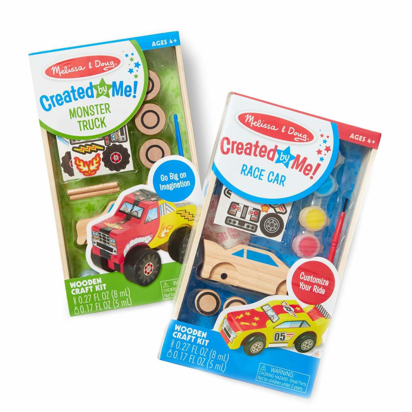 Craft & Stamp Kits | Dyo Race Car & Monster Truck Bundle Arts & Crafts Craft & Stamp Kits