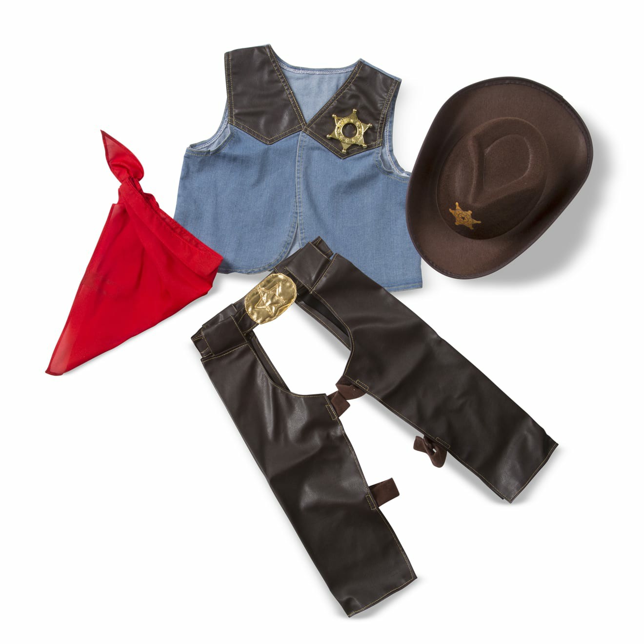 Dress Up | Cowboy Role Play Costume Set Dress Up Dress Up