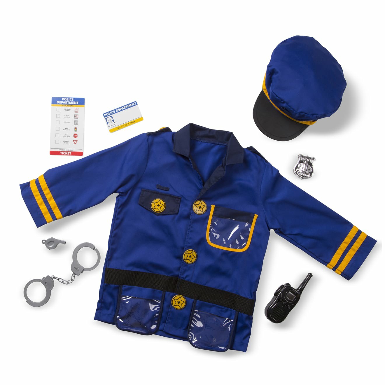 Dress Up | Police Officer Role Play Costume Set Dress Up Dress Up