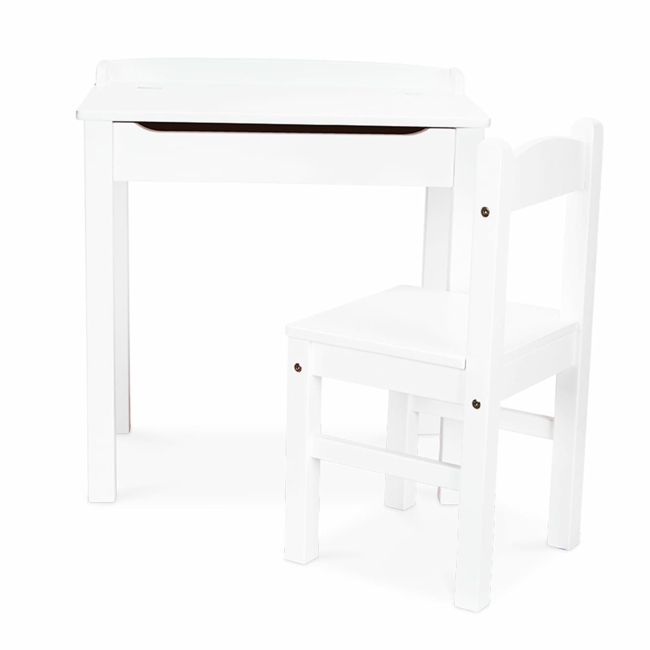 Furniture | Child’s Lift-Top Desk & Chair – White Furniture Furniture