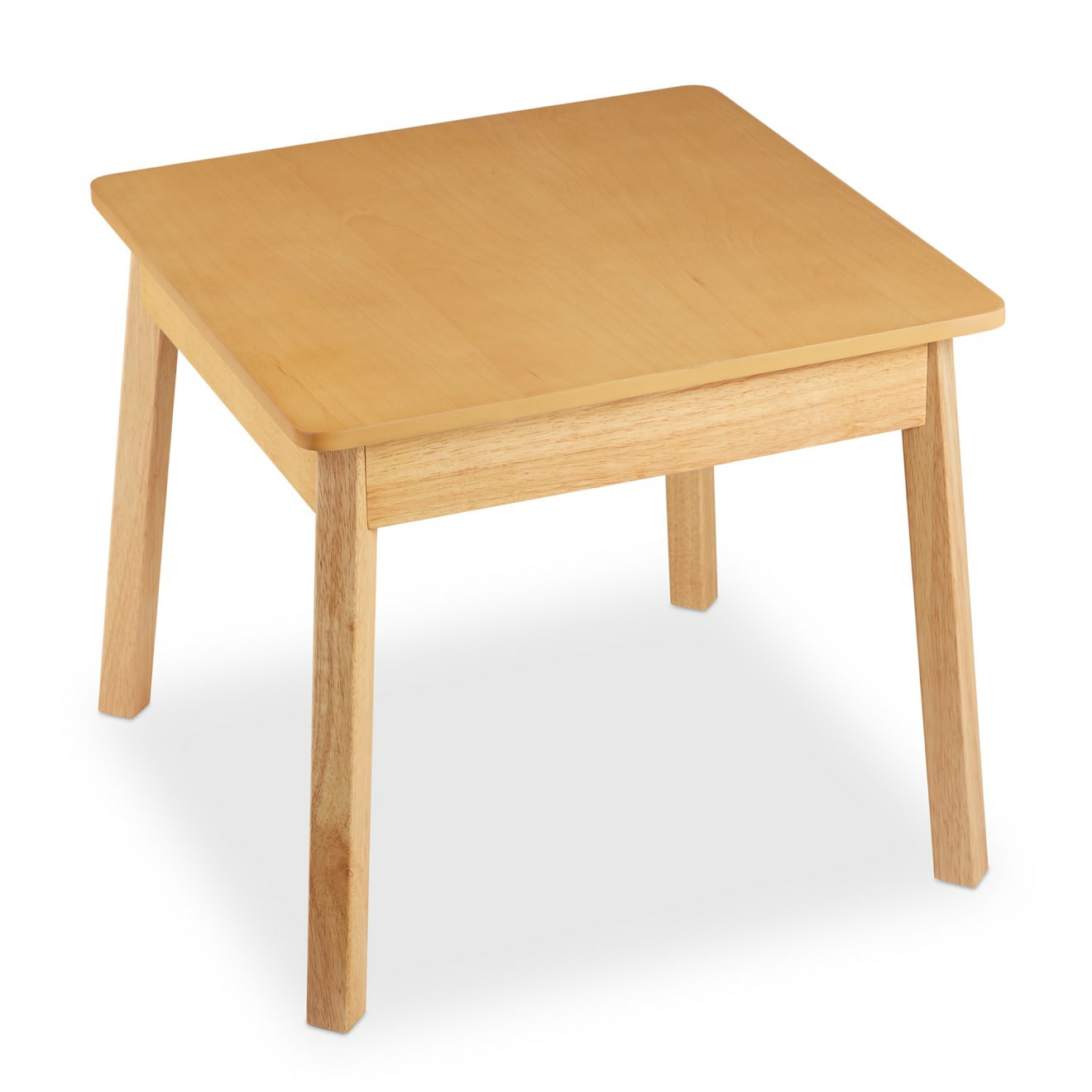 Furniture | Wooden Square Table (Natural) Furniture Furniture