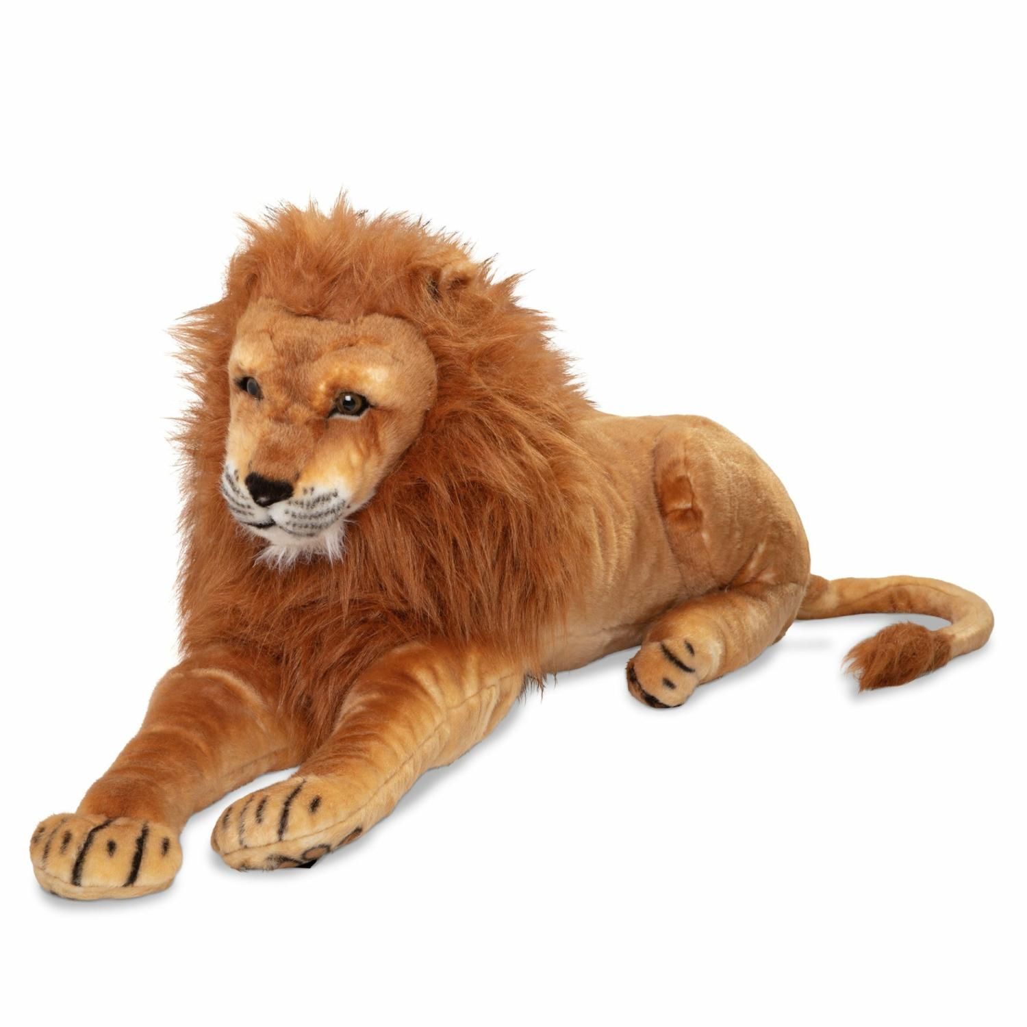 Large Stuffed Animals | Lion Lifelike Plush Stuffed Animal Large Stuffed Animals Large Stuffed Animals