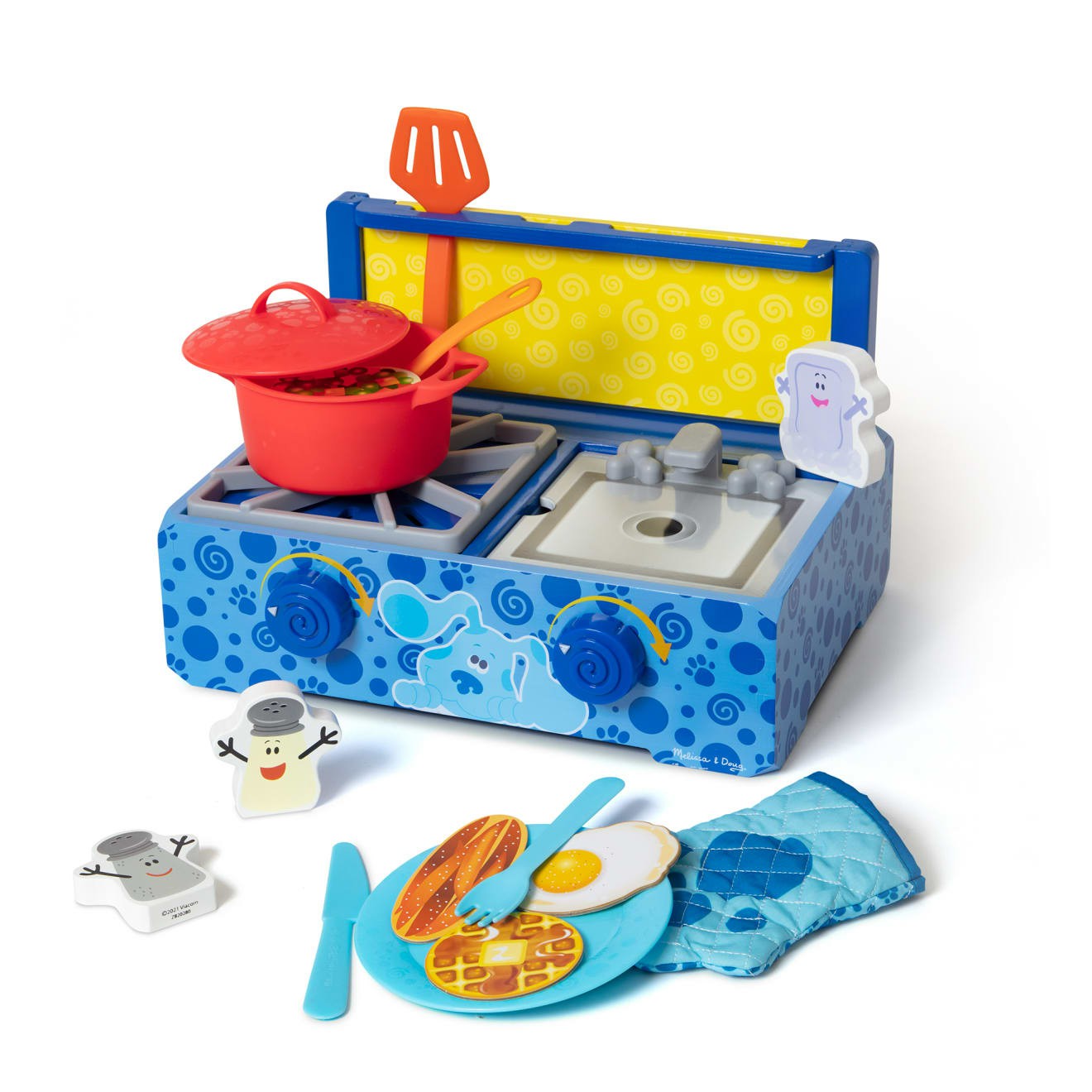 Play Food & Play Sets | Blue’s Clues & You! Wooden Cooking Play Set Play Food & Play Sets Melissa & Doug