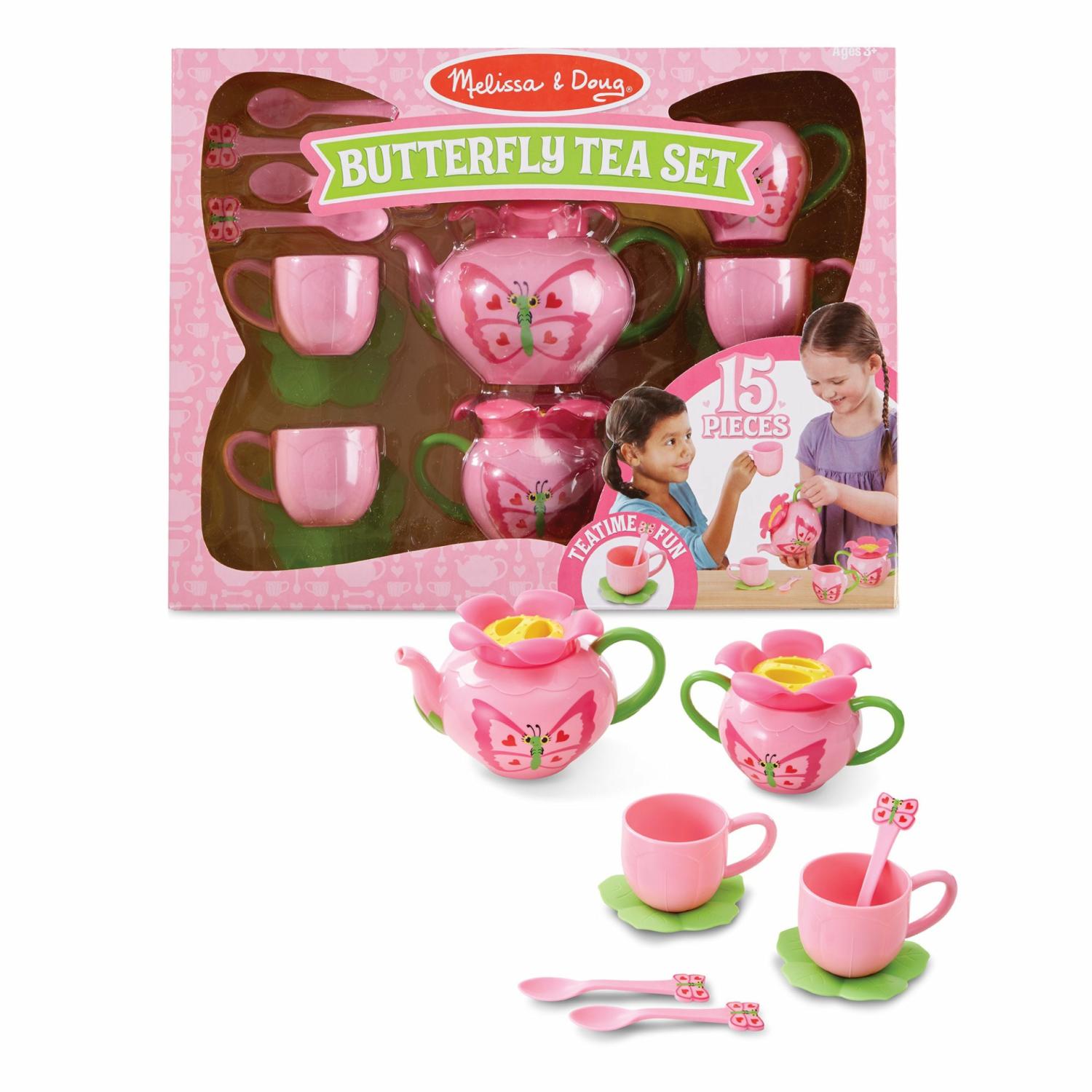 Play Food & Play Sets | Butterfly Tea Set Play Food & Play Sets Melissa & Doug