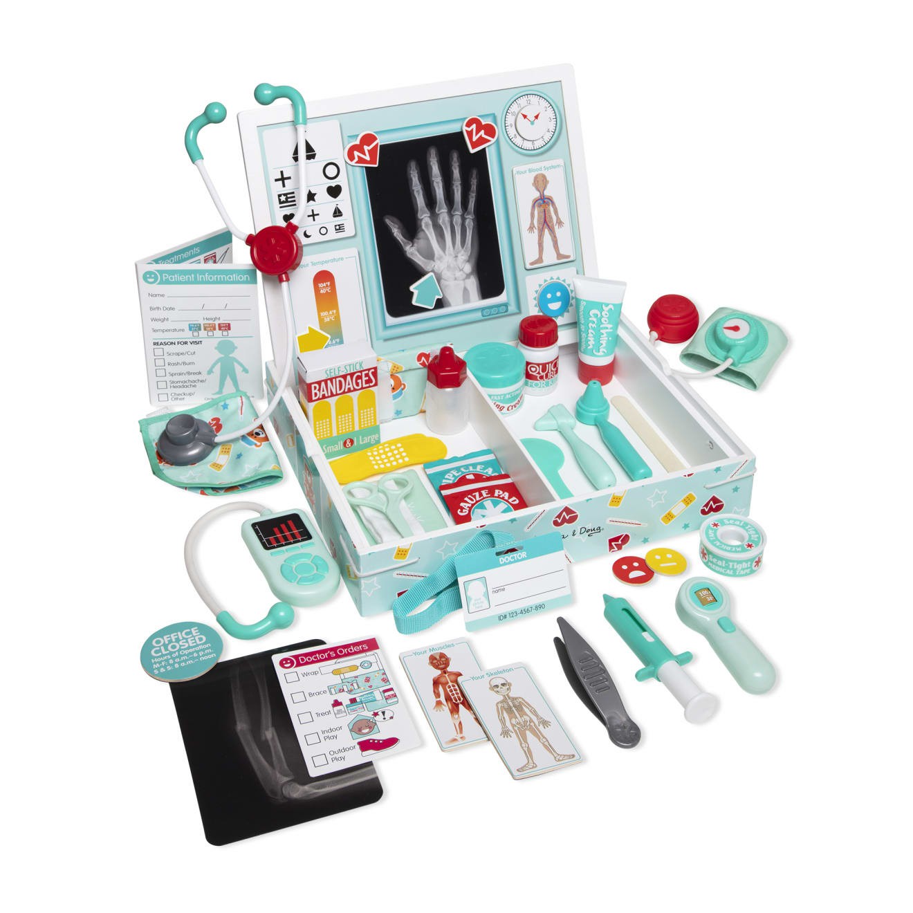 Play Food & Play Sets | Deluxe Doctor’s Office Play Set Play Food & Play Sets Melissa & Doug