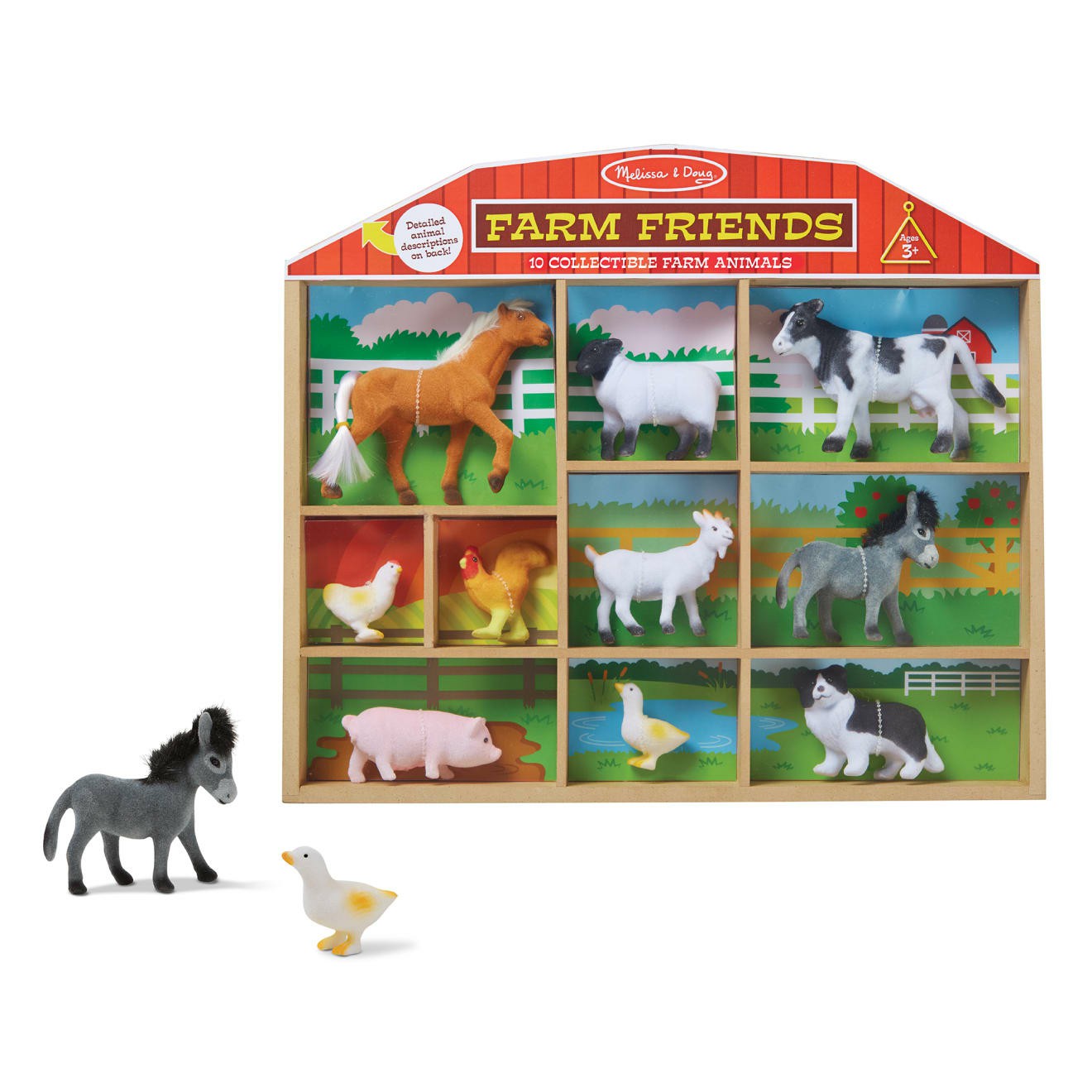 Play Food & Play Sets | Farm Friends – 10 Collectible Farm Animals Play Food & Play Sets Melissa & Doug