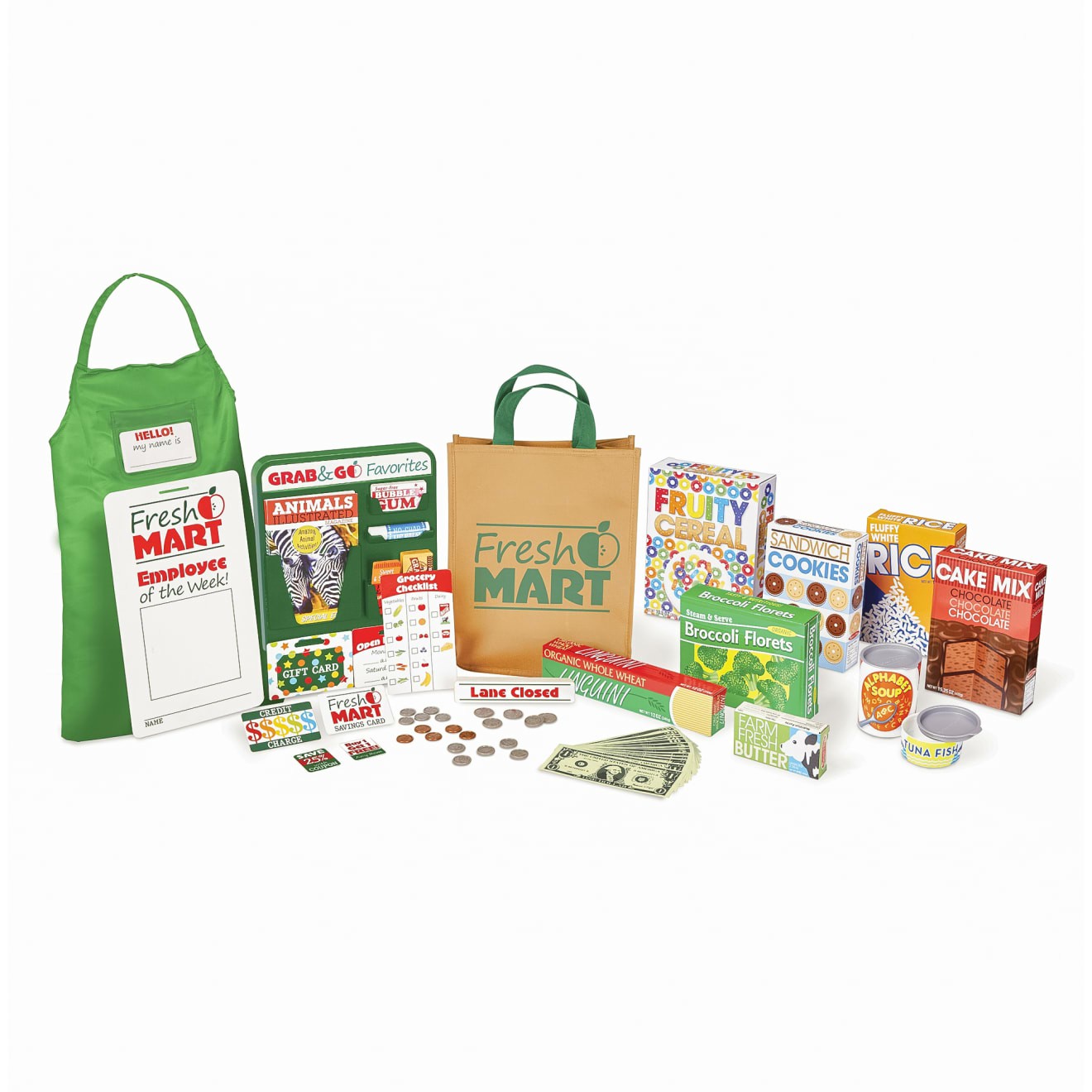 Play Food & Play Sets | Fresh Mart Grocery Store Companion Collection Play Food & Play Sets Melissa & Doug