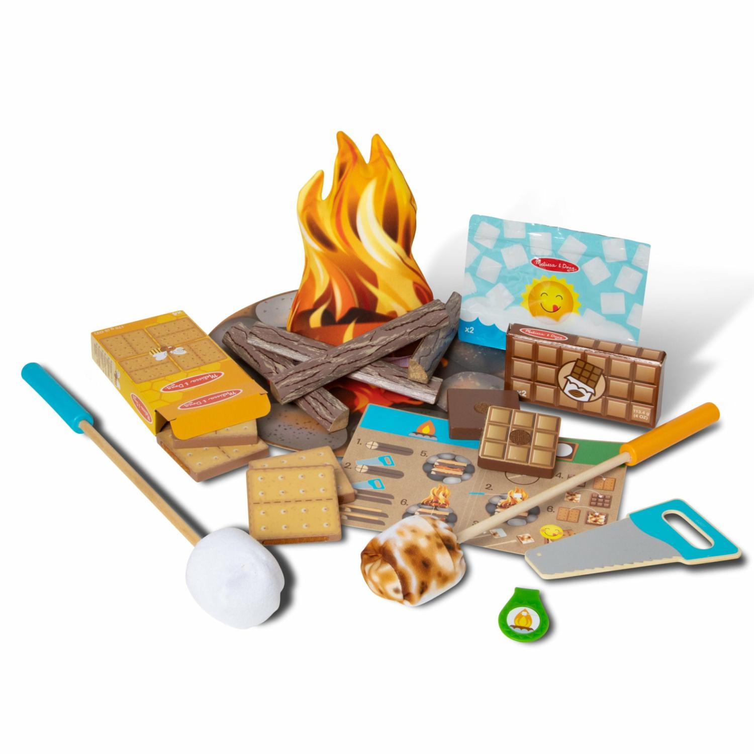 Play Food & Play Sets | Let’s Explore Campfire S’Mores Play Set Play Food & Play Sets Melissa & Doug