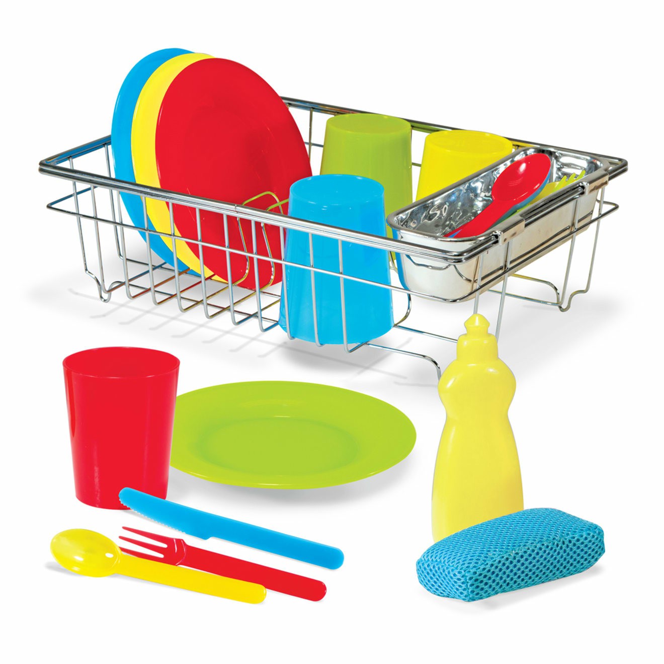 Play Food & Play Sets | Let’s Play House! Wash & Dry Dish Set Play Food & Play Sets Melissa & Doug