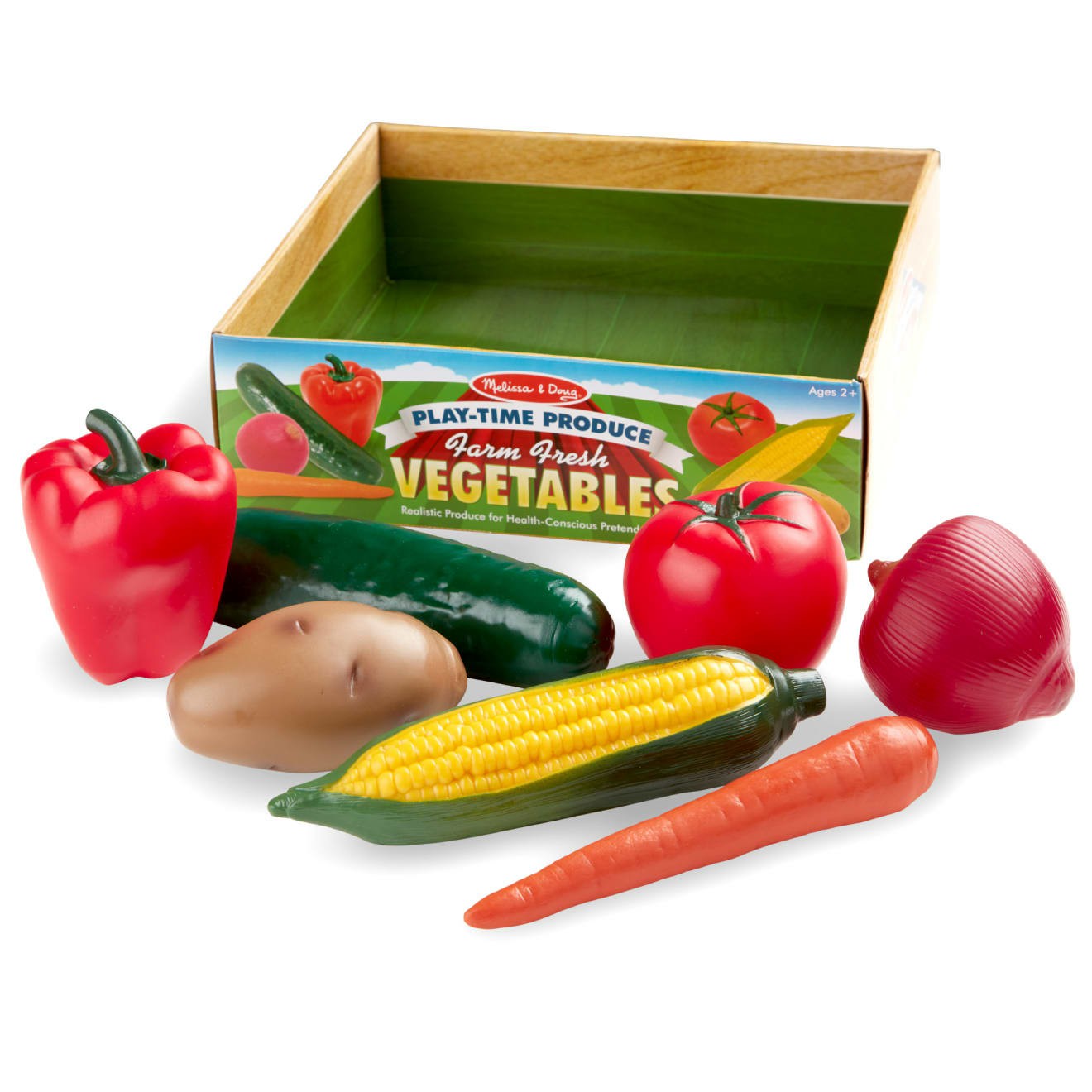 Play Food & Play Sets | Play-Time Produce Vegetables – Play Food Play Food & Play Sets Melissa & Doug