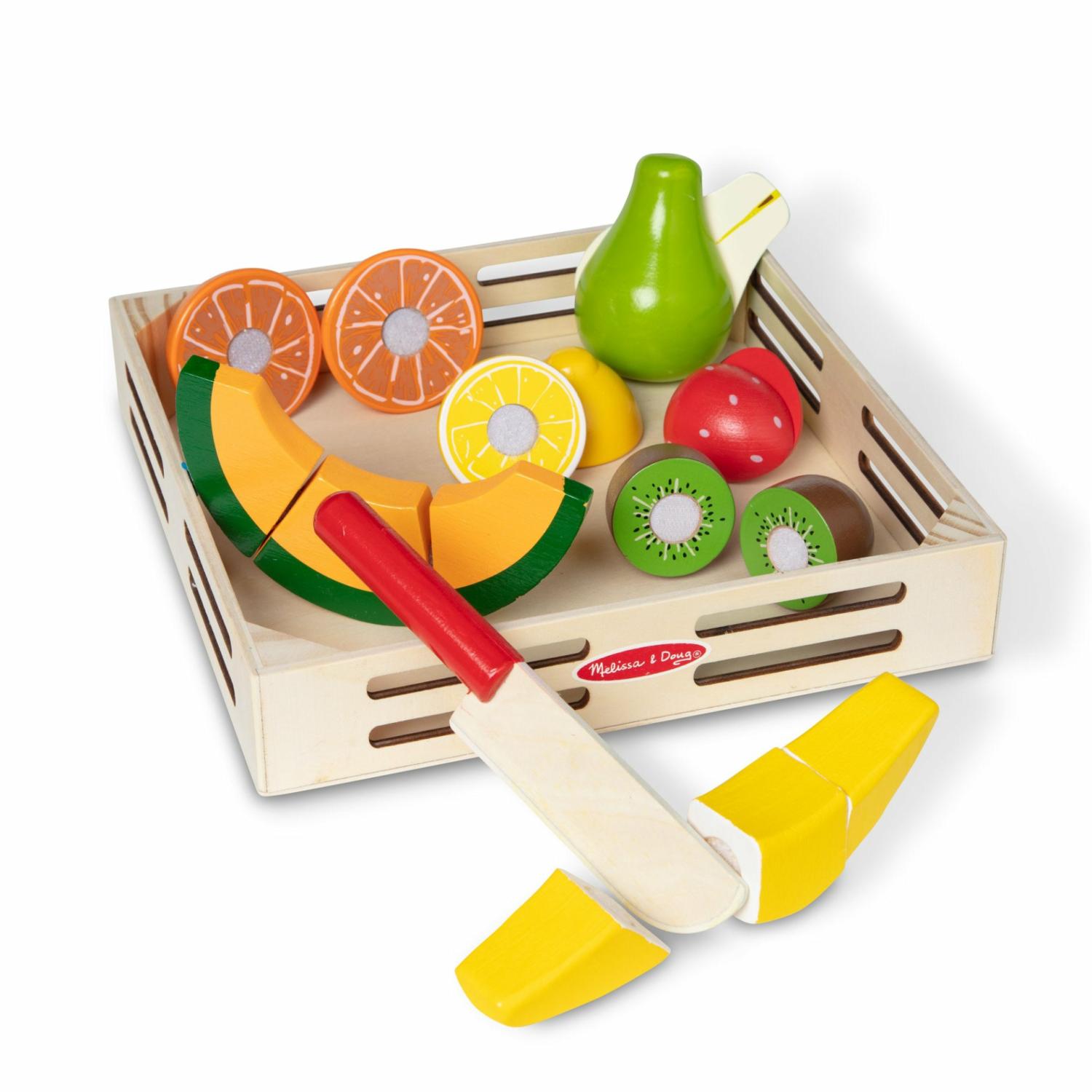 Play Food & Play Sets | Wooden Cutting Fruit Play Food Play Food & Play Sets Melissa & Doug