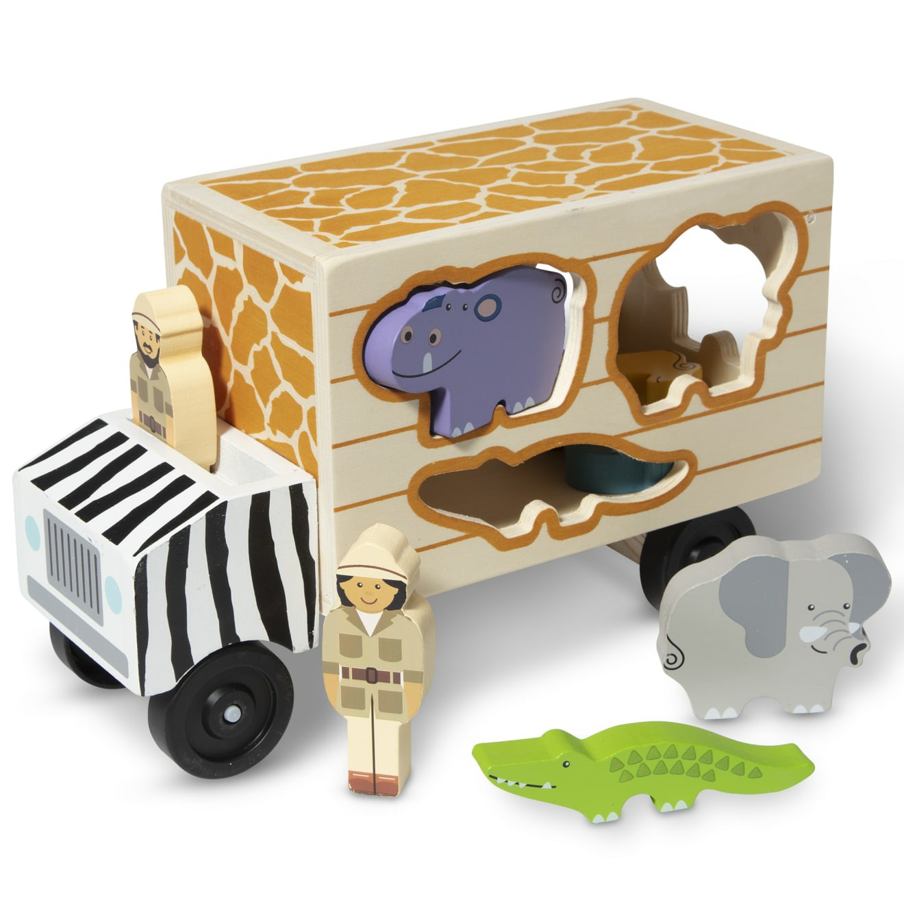 Vehicles & Trains | Animal Rescue Wooden Play Set Trains & More Toys Melissa & Doug