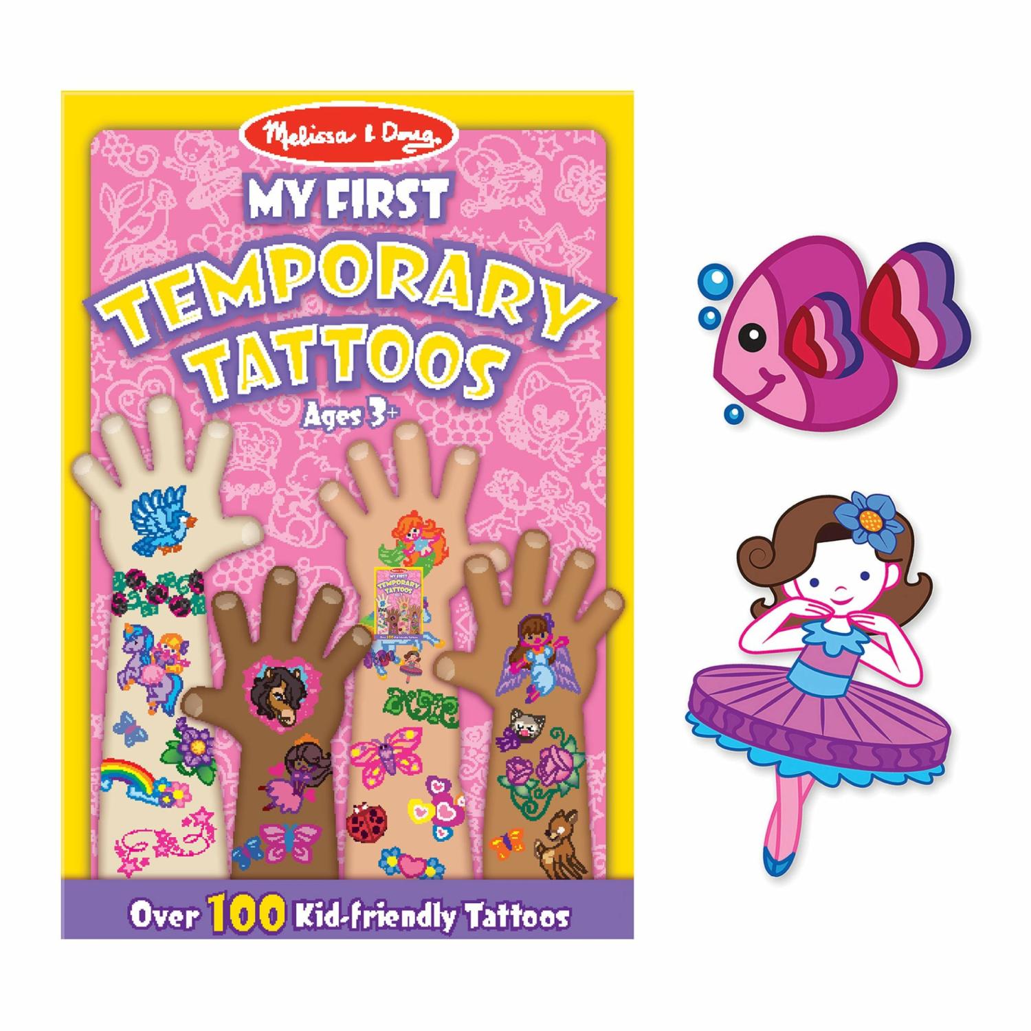 Activity Books | My First Temporary Tattoos – Pink Activity Books Activity Books